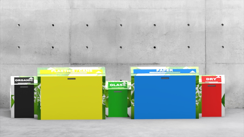 A0003502-垃圾分类回收箱