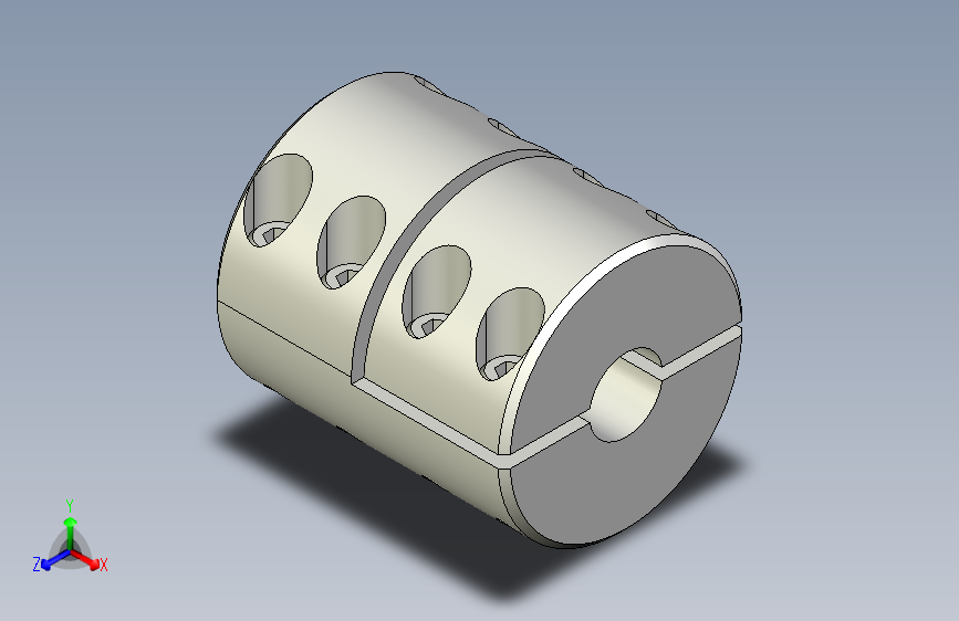 A0003475-JLCMC 轴联轴器 — 刚性联轴器，两件式夹紧_双锁紧螺母式轴连接器