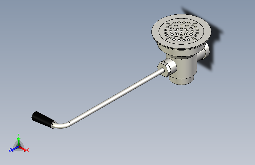 A0003443-旋转杠杆固态排水阀