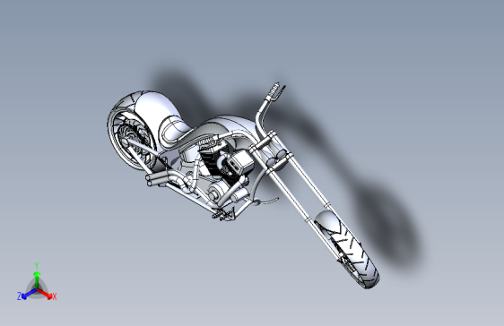 A0003442-美国大刀摩托车