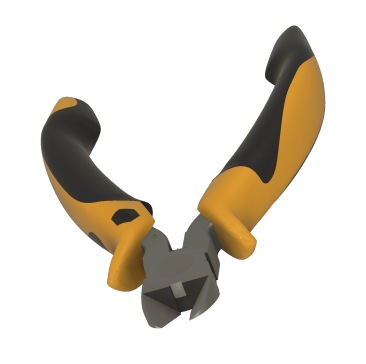 Wiha精密对角线切割钳：ESD安全，齐平，尖头，总尺寸为4 1_2英寸