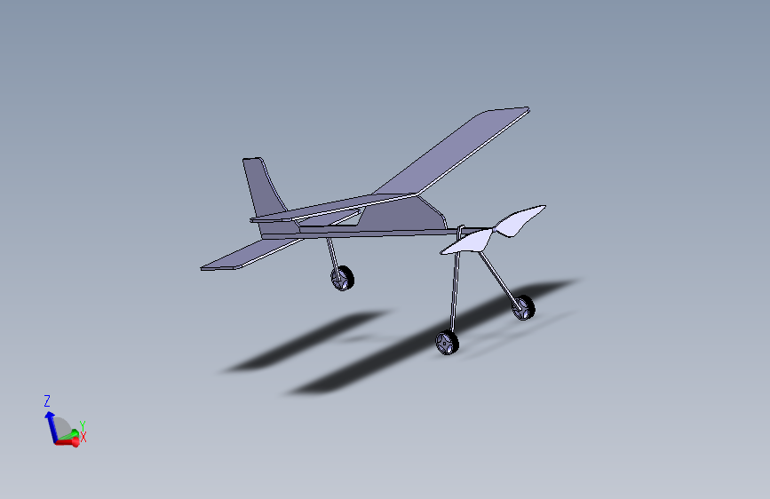 RC 航模比赛飞机   Catia