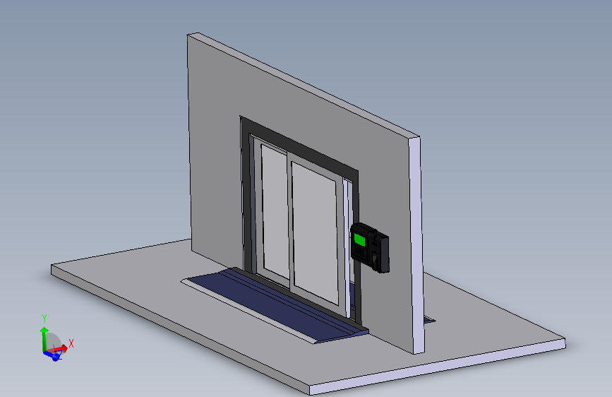 自动门安全系统