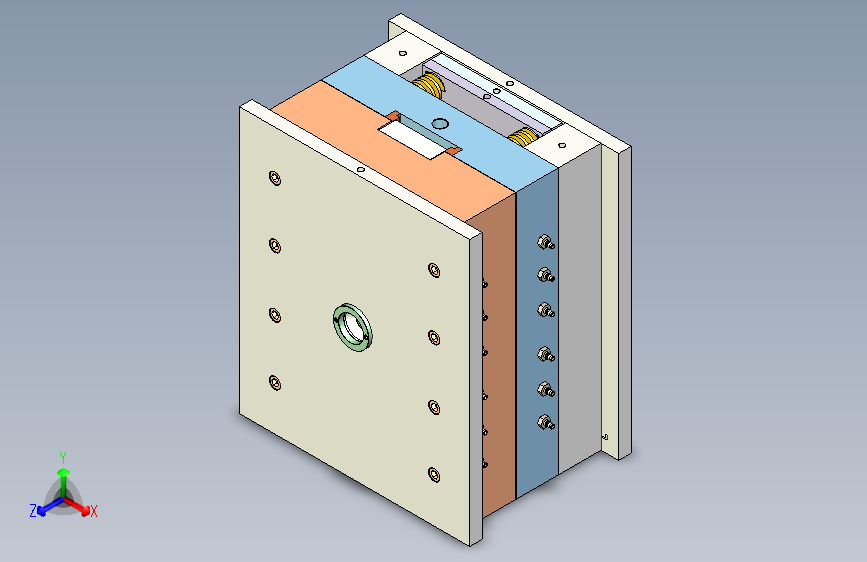 冰箱储物盒注塑模具设计