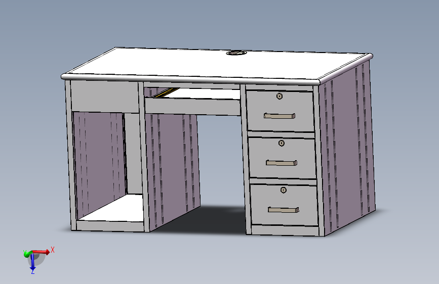 409912-不锈钢办公桌