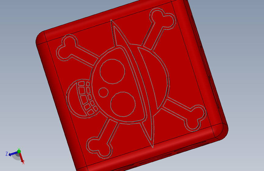 海贼王骰子 - 路飞 特拉法尔加·罗标志