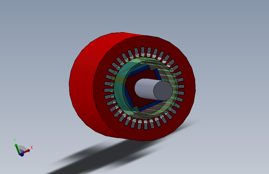 执行电机简化模型