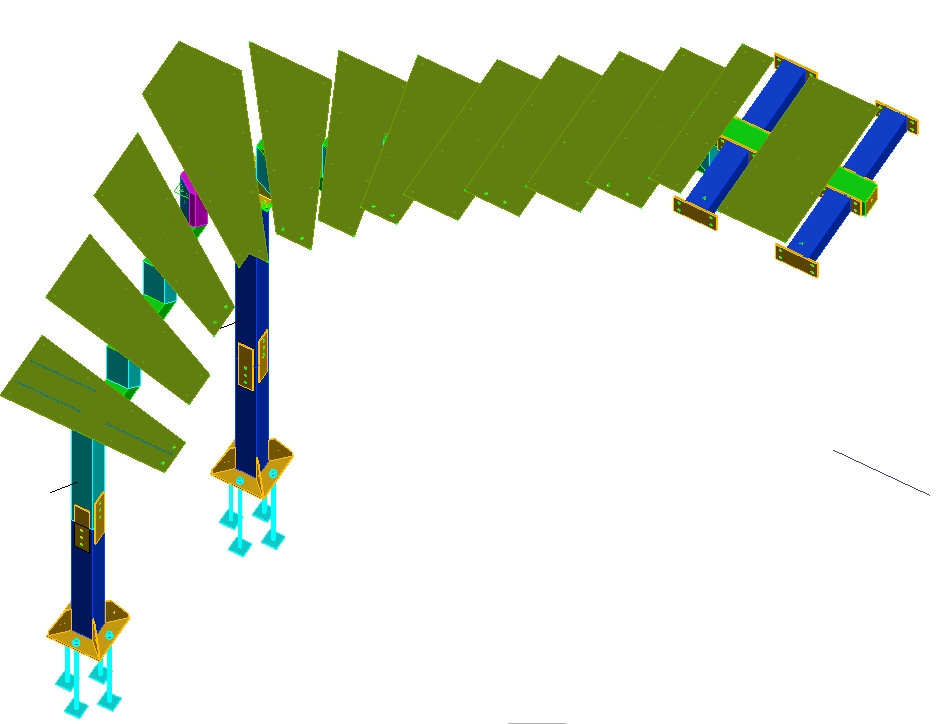 “A”户型楼梯及栏杆