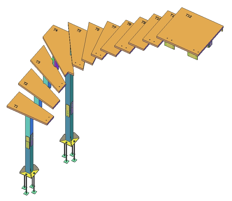 “A”户型楼梯及栏杆