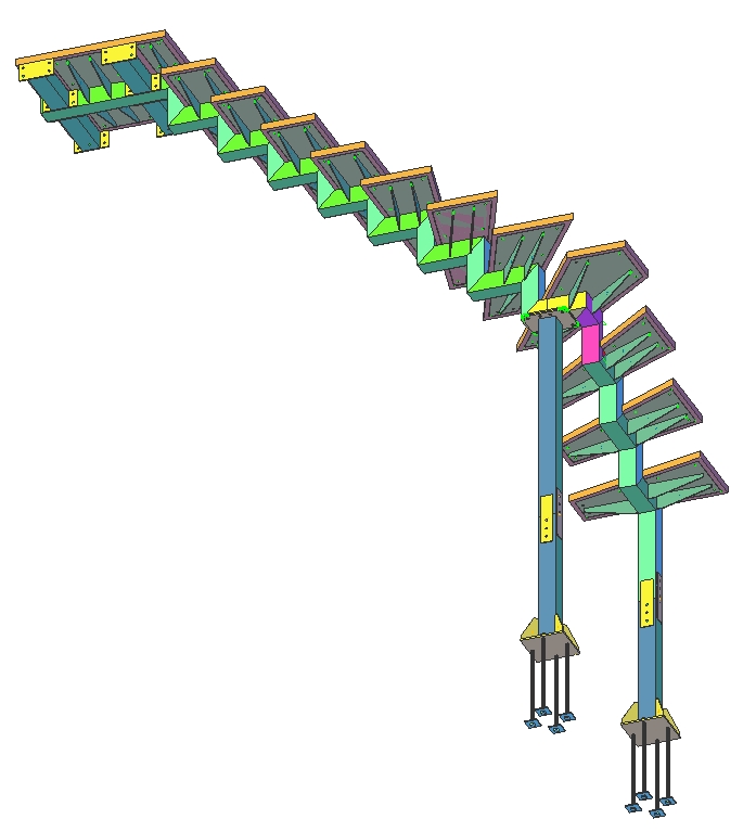 “A”户型楼梯及栏杆