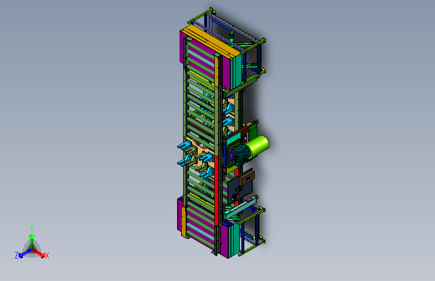 双层物料循环输送方法及设备