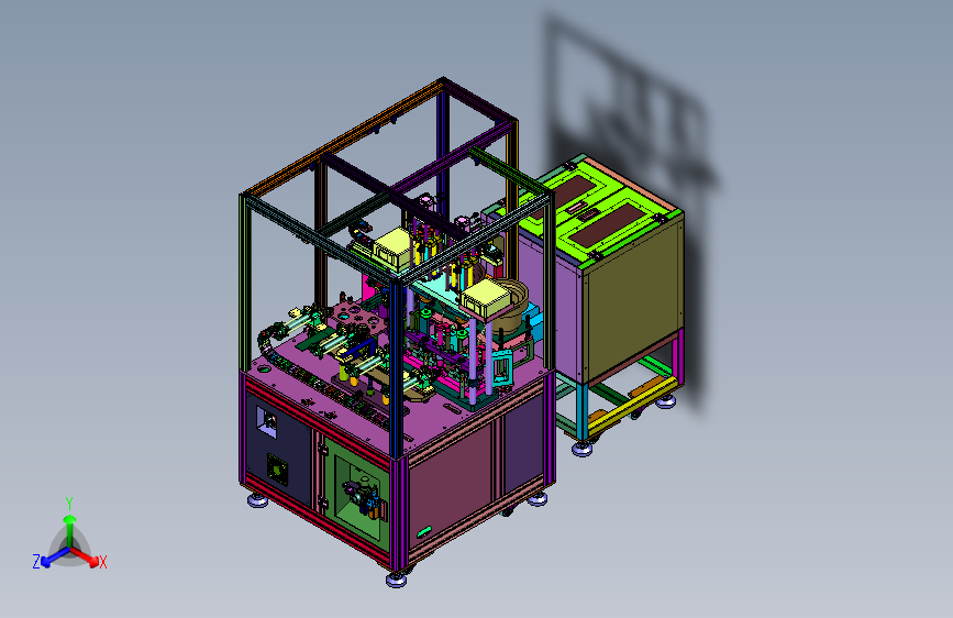 总成电机定转子装配装置