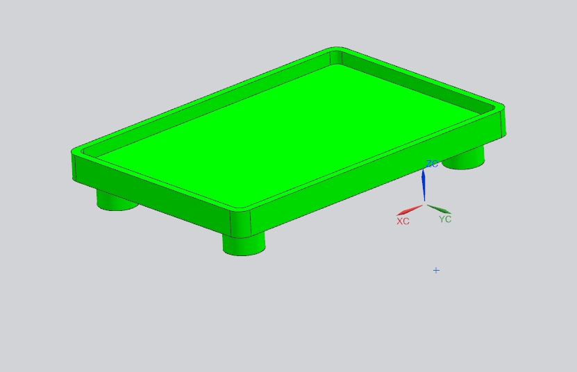 基于UG塑料花盆座的注塑模具设计-注射模1模2腔含三维及6张CAD图带开题报告-独家