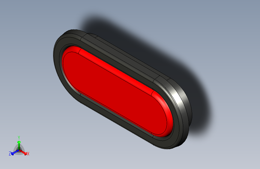 A2005104-6.5 椭圆形尾灯