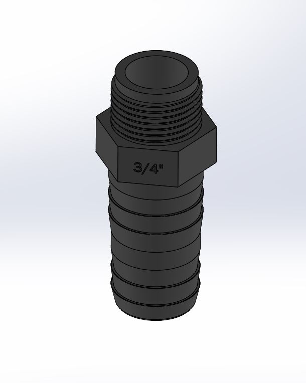 A2005105-软管尾部 34宝塔接头