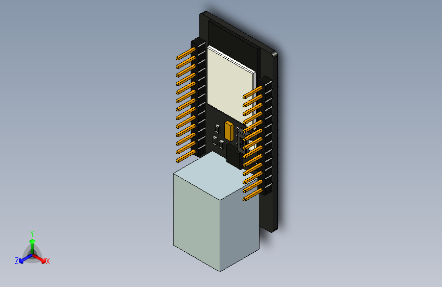 A2005213-无线标签WT32-ETH01的模型