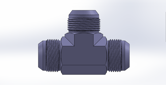 A3004336-T形铜管接头