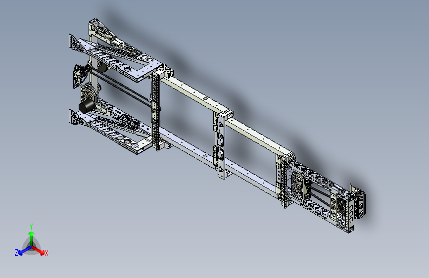 A3004391-FRC比赛机器人 4级级联电梯
