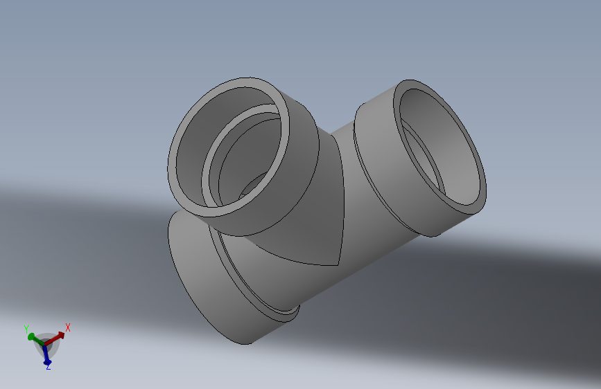 A3004458-2英寸 PVC T 型管