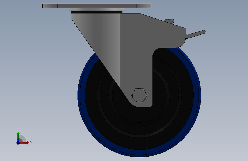 A3004467-125毫米脚轮