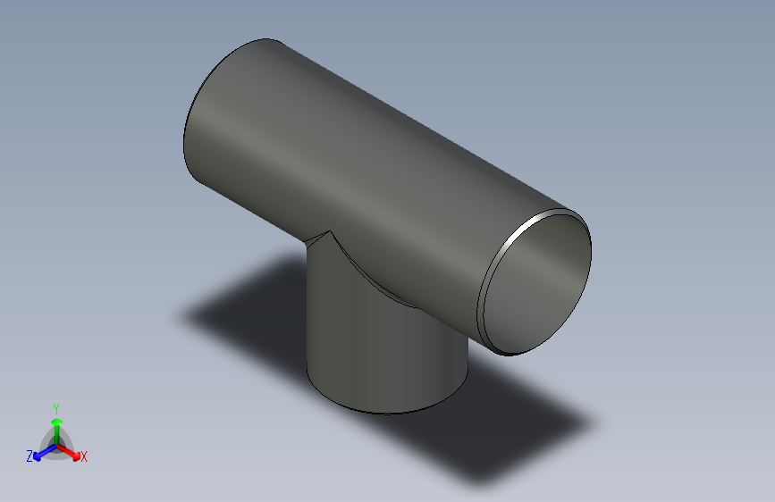 A3004468-DN50等径三通，焊接标准_ DIN EN-10357 (A系列)