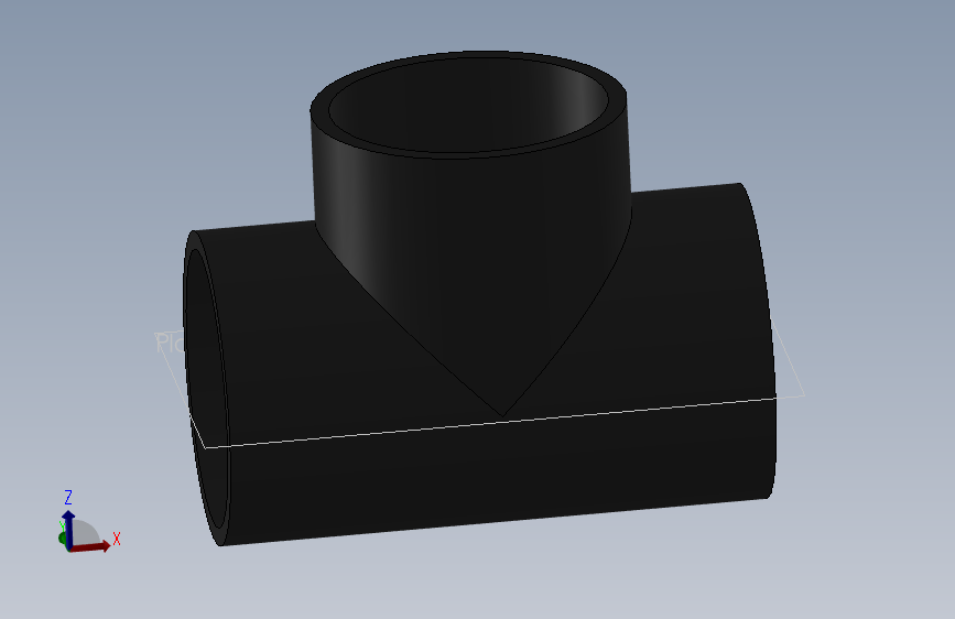 A3004478-3英寸PVC三通接头