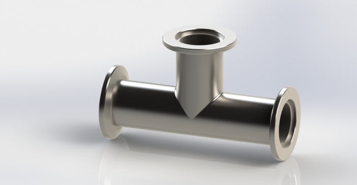 A3004490-KF25 三通接头 高真空