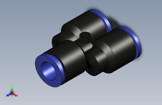 A3004492-推入式三通管接头 Y 型 10mm