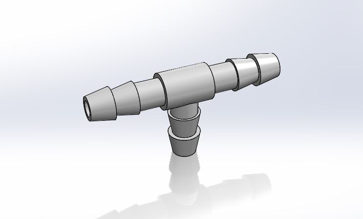 A3004497-1-4英寸塑料T型插头连接器