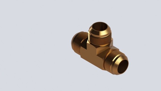 A3004507-三通管接头喇叭口