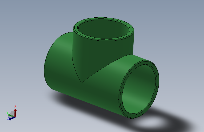 A3004514-三通融合 Ø25-32-50，水