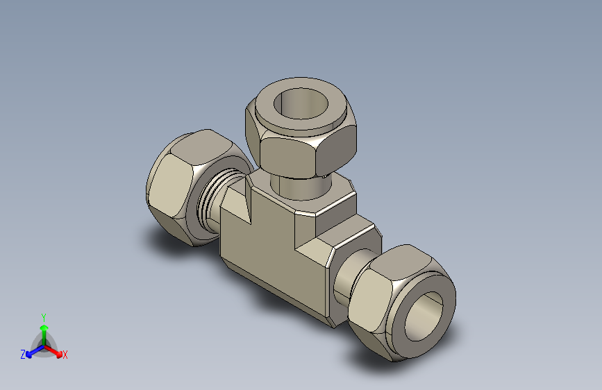 A3004523-3_8_ 三通T形接头 用于管件连接