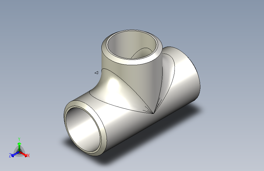 A3004549-1寸三通管