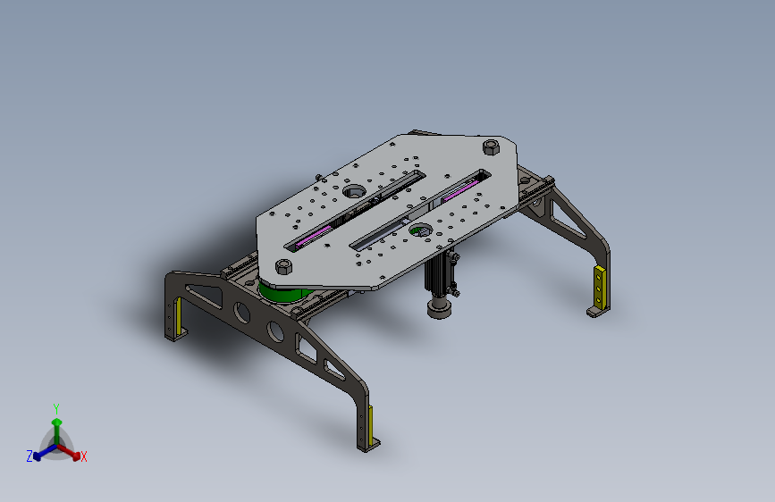 基于同步带开合的夹爪机构