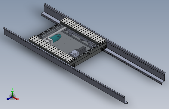 货架托盘穿梭机