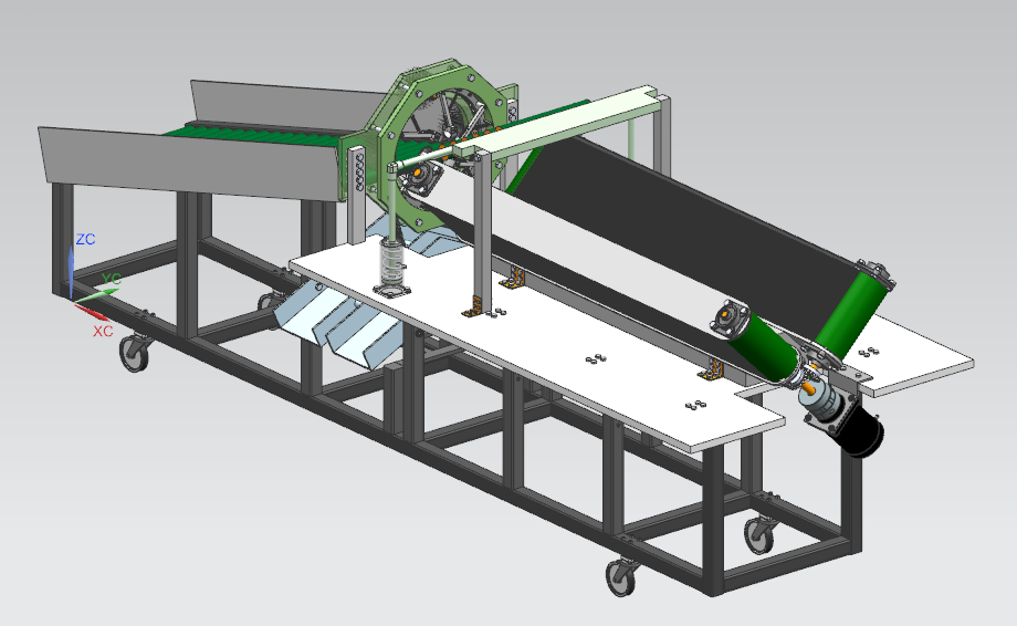 冬瓜自动削皮机ug12设计