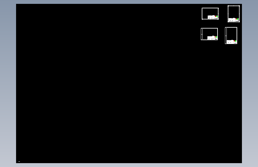 国家标准CAD图框模板