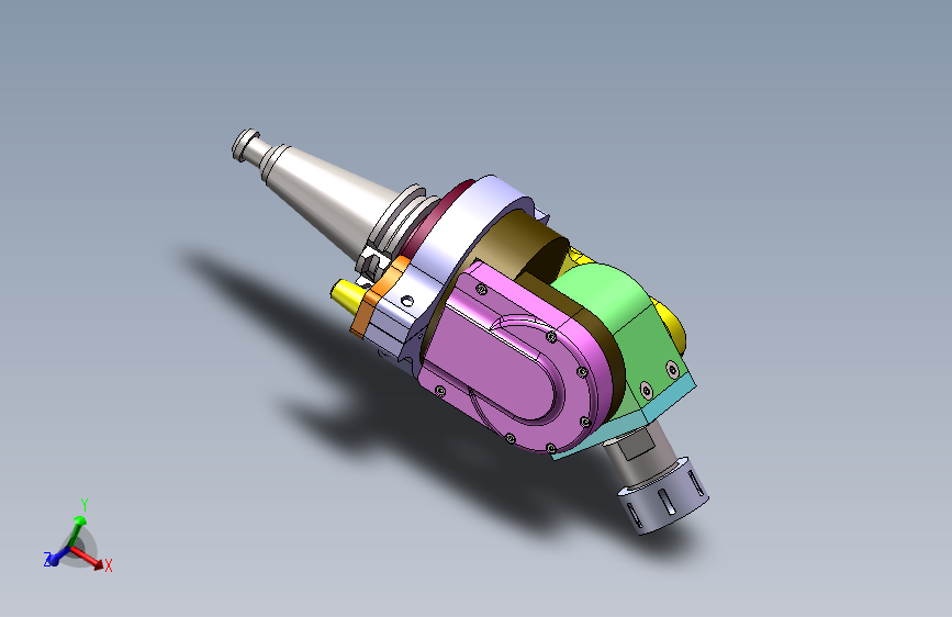 加工中心用侧铣头