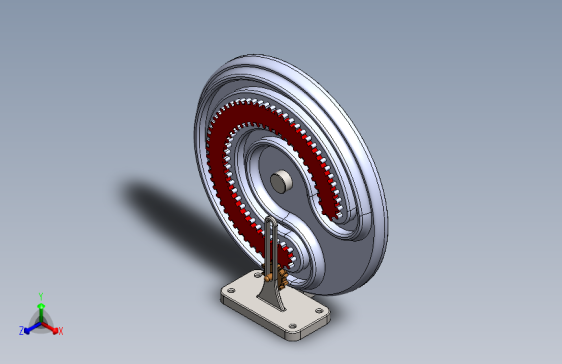 芒果轮和小齿轮传动机构