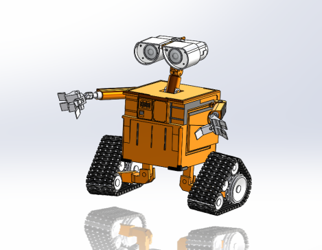 履带机器人造型