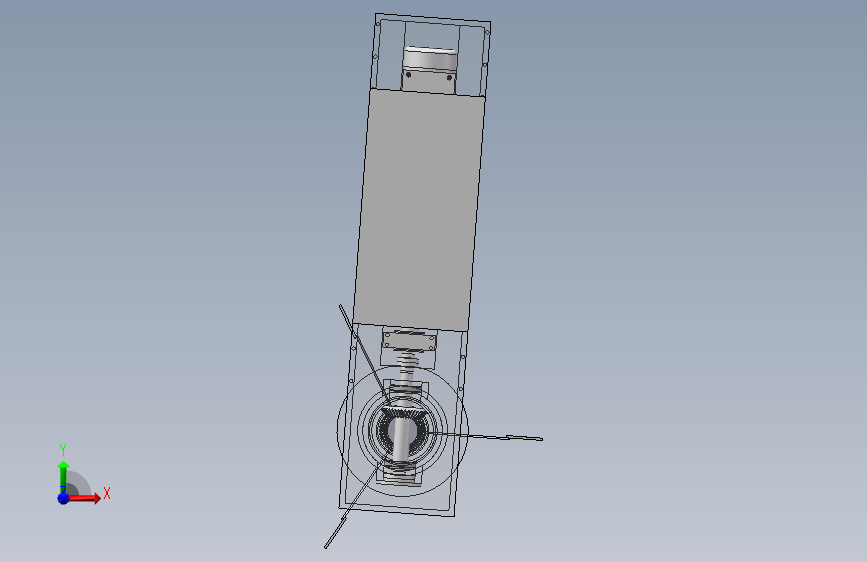 大型垂直轴风力发电机组传动系统结构设计三维模型