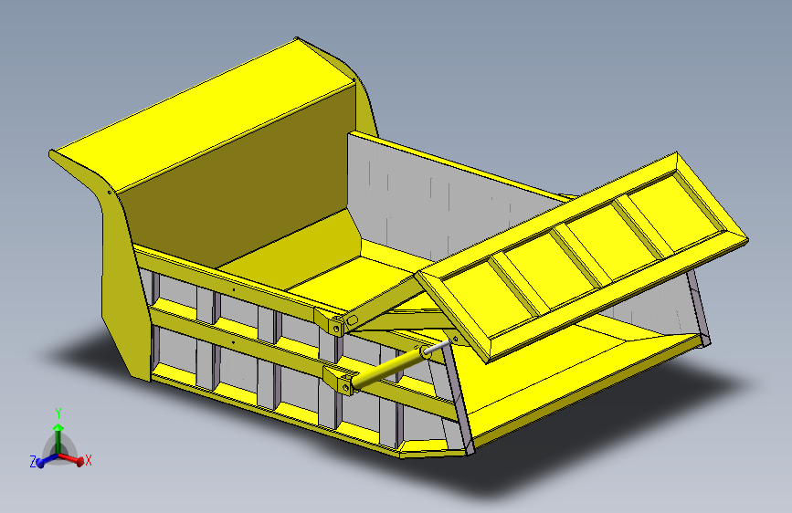 IC70R  7吨履带车车厢升级组装