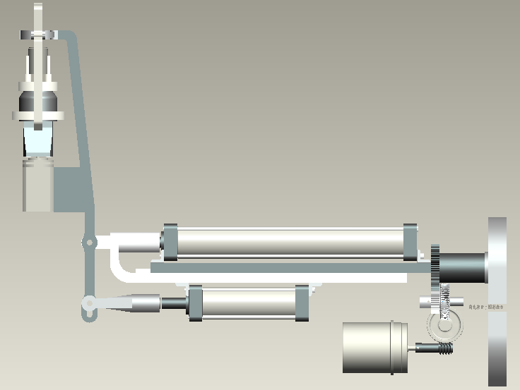 油茶采摘机械手的机构设计cad图纸+说明书