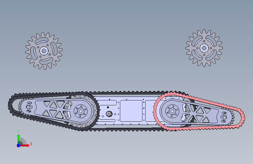 履带车救援机器人