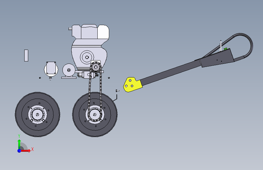 双钢轮小型压路机