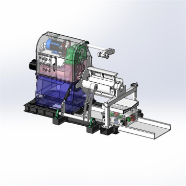 X3119 全自动开卷机带小车 工程图
