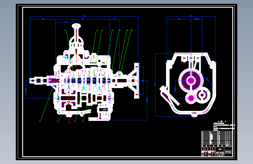轻型货车变速器设计