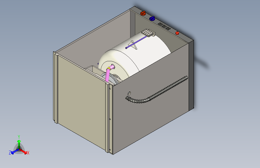 洗衣机建模sw MF1019118