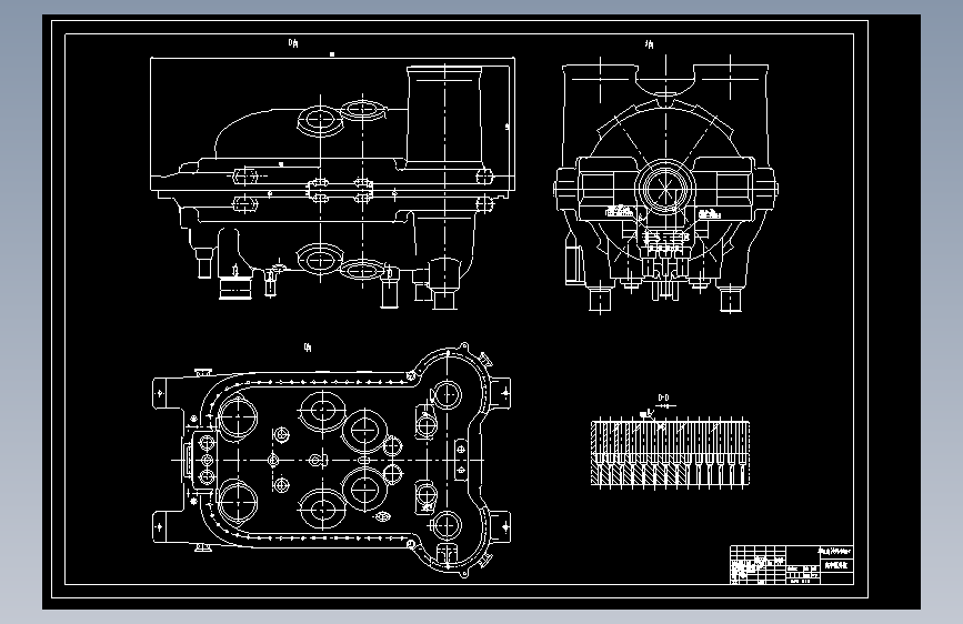 汽轮机高中压外缸数控机床编程设计cad图+说明书