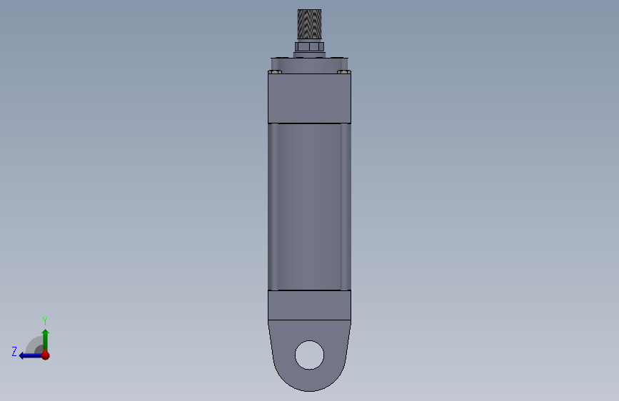 横拉杆液压缸（后安装）100x45x85 mm